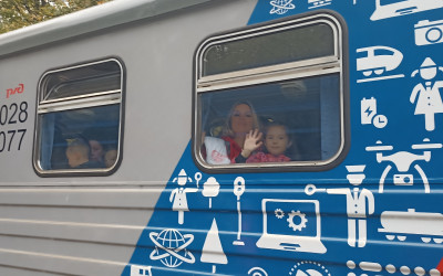 День детей железнодорожников на Ярославской детской железной дороге