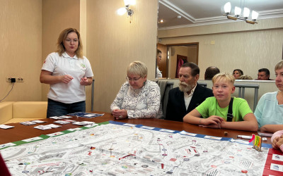 Проведение настольной игры «В поисках наследия железнодорожной славы»