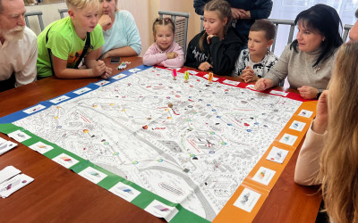 Проведение настольной игры «В поисках наследия железнодорожной славы»