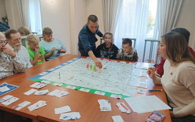 Проведение настольной игры «В поисках наследия железнодорожной славы»