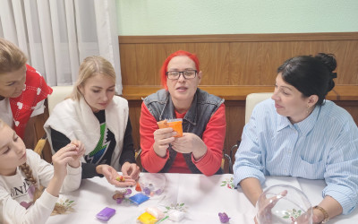 Мастер – класс от художника – декоратора по оформлению новогоднего шара.