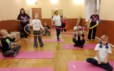 «Движение – это жизнь!» - семейная вечерняя тренировка.