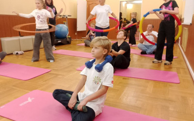 «Движение – это жизнь!» - семейная вечерняя тренировка.