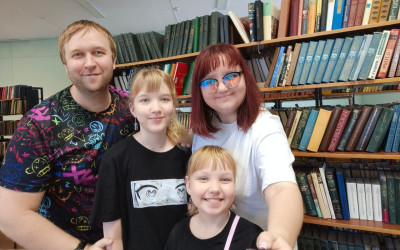 Встреча с книгами и загадками, посвященная Международному дню библиотек.