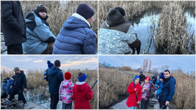 Рубрика &laquo;Семейные встречи&raquo; г. Челябинск. Удочки, улов и улыбки: как семьи проекта ловили настроение на осенней рыбалке.