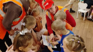 На Октябрьской продолжается эстафета просветительских встреч: безопасность на железной дороге!