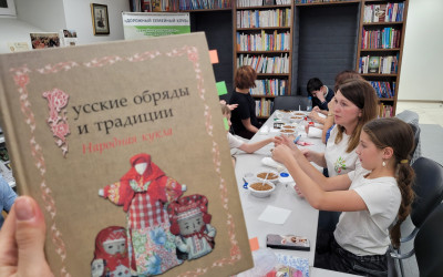 Славянская кукла-оберег из гречневой крупы "Крупеничка" своими руками в Свердловском семейном клубе