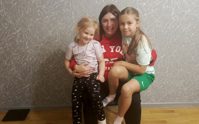 Семьи Октябрьской дороги собрались в Семейной гостиной.