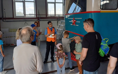 "День детей железнодорожников" прошёл на Малой Октябрьской детской железной дороге.