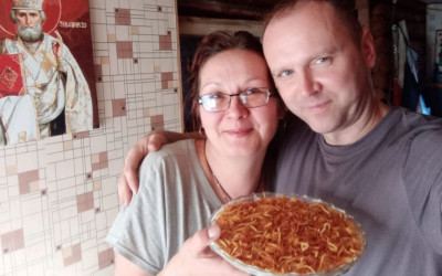 Кулинарный мастер-класс «Любимый салат» для семей нашего клуба.