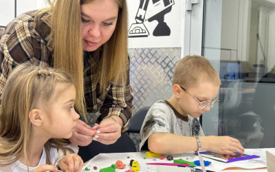 Рубрика «Семейные встречи» г. Бузулук. Мастер– класс «Пластилинография»