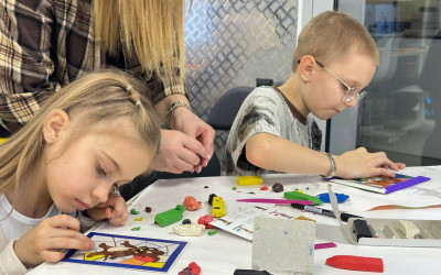 Рубрика «Семейные встречи» г. Бузулук. Мастер– класс «Пластилинография»