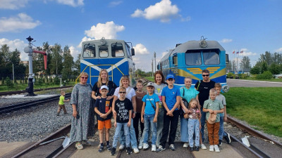 "День детей железнодорожников" прошёл на Малой Октябрьской детской железной дороге.