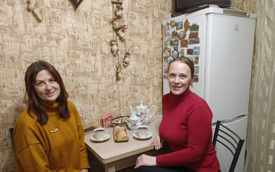 Семейное чаепитие к клубе,,Октябрьский,,