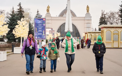 Награда за семейные ценности: победители проекта РЖД провели незабываемую неделю в Москве