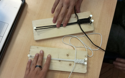 На СКЖД прошел мастер-класс по плетению из паракорда!