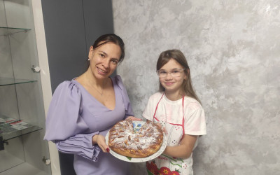 Мастер-класс " Печем шарлотку"