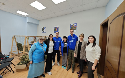 Казань запускает эстафету добра: волонтеры РЖД плетут сети для СВО