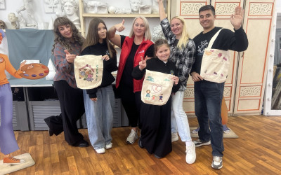 «Дорожный семейный клуб» Владивостока продолжает вдохновляющие творческие встречи с семьями проекта!