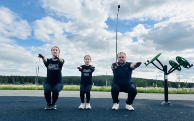 Поймали с семьями здоровый ритм! Интеллектуальный триатлон "Код здоровья" на Свердловской дороге!