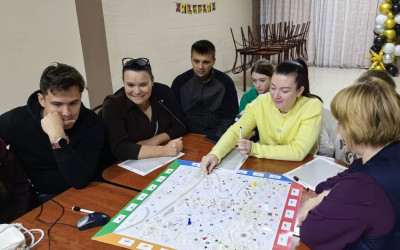 Семьи Новоургальского ДСК прибыли в Железнославинск.