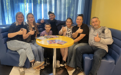 Лидер ДВЖД встретился с семьями Хабаровского  "Дорожного семейного клуба"