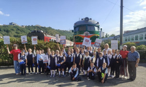 Владивостокский ДСК  «На электричке к знаниям»! 