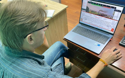 В дорожном семейном клубе «Октябрьский» состоялась увлекательная интеллектуальная игра «Платформа №7: Наследники железнодорожной славы».