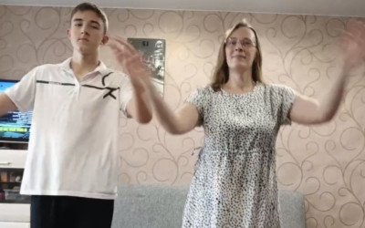 Разминка в народном стиле