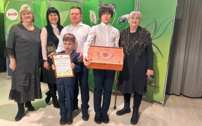 Церемония награждения финалистов дорожного этапа Корпоративного социального проекта Семейные ценности и традиции.