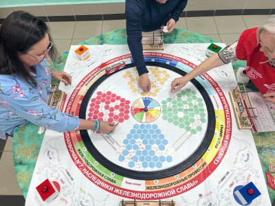 Интеллектуальный марафон для всей семьи. Как прошла игра "Платформа №7" на ВСЖД?