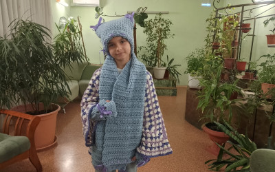 В Семейном клубе Дворца культуры железнодорожников прошел творческий мастер-класс по вязанию крючком.