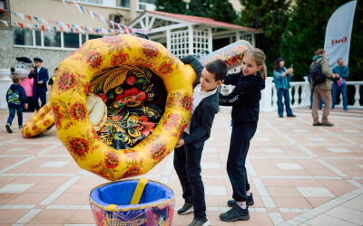 День детей на Куйбышевской магистрали.