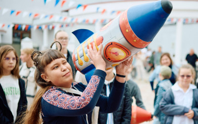 День детей на Куйбышевской магистрали.