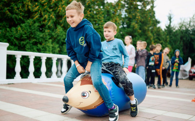 День детей на Куйбышевской магистрали.
