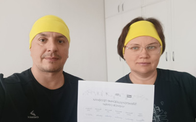 Поймали с семьями здоровый ритм! Интеллектуальный триатлон "Код здоровья" на Свердловской дороге!