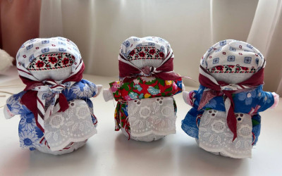 Славянская кукла-оберег из гречневой крупы "Крупеничка" своими руками в Свердловском семейном клубе