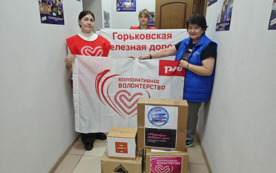 Мастер-класс добрых дел: Книги для Донбасса от Горьковского семейного клуба и Детской железной дороги Казани